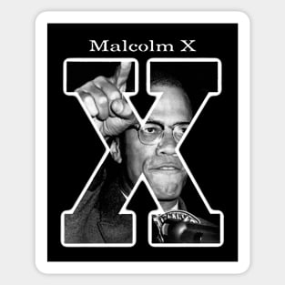 Malcolm X Sticker